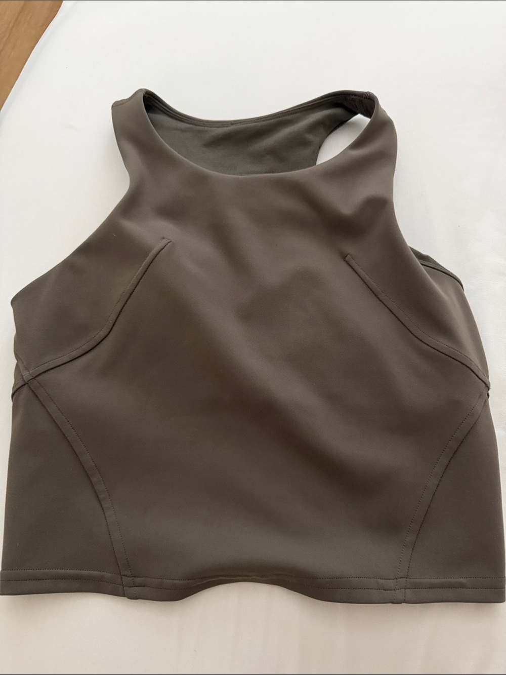 Lululemon Invigorate Training Tank Top — Army Green